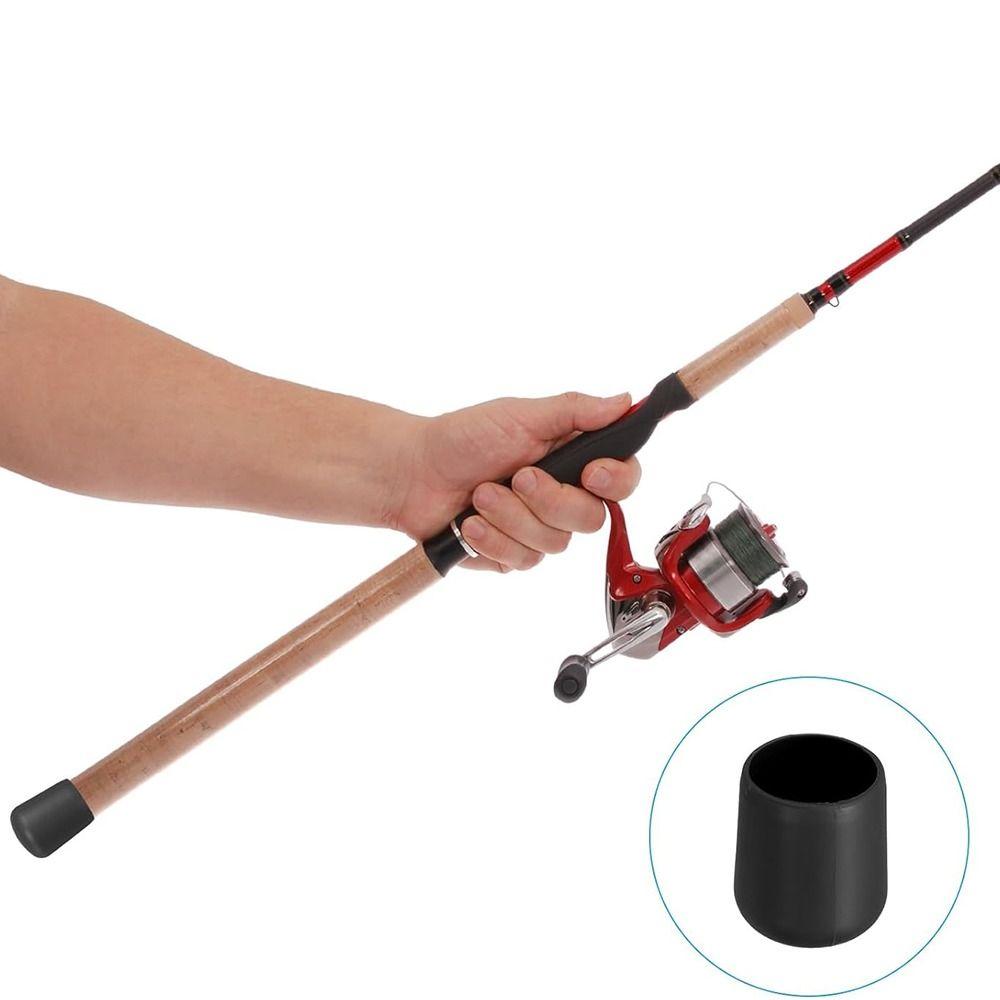 Разноцветные заглушки для кончика удилища, силиконовый протектор для комля удилища, новый задний блок