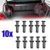 10x Car Tailgate Lining Clips Trunk Boot Carpet Lid Interior Fasteners Trim Panel Retainer Rivets For Mercedes Benz A0009915940