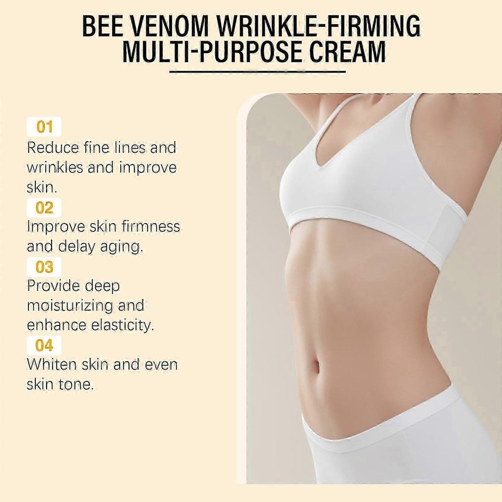 Bee Venom Anti-Wrinkle Firming Multi-Function Cream Moisturizing, Lifting, Anti-Aging Skincare Cream