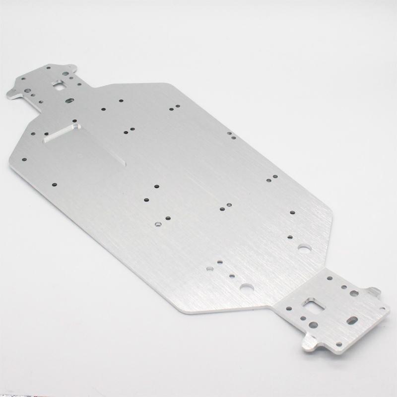 HSP 04001 03601 Aluminum Alloy Metal Chassis 1/10 Upgrade Parts For Buggy Monster Bigfoot Truck HSP 94107 94170 94118 94111