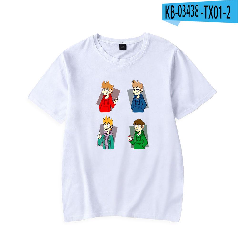 2024 Футболка Eddsworld Женская Унисекс Летняя С Коротким Рукавом Модные Футболки Горячая Распродажа Повседневная Уличная Одежда Топы