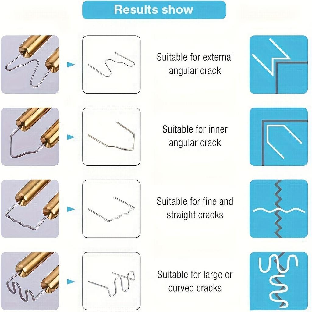 100 Вт степлер, сварочный аппарат для пластика, пластиковый бампер, паяльник, гаражные инструменты, автомобильные бамперы, ремонтные комплекты, сварочный аппарат для ПВХ