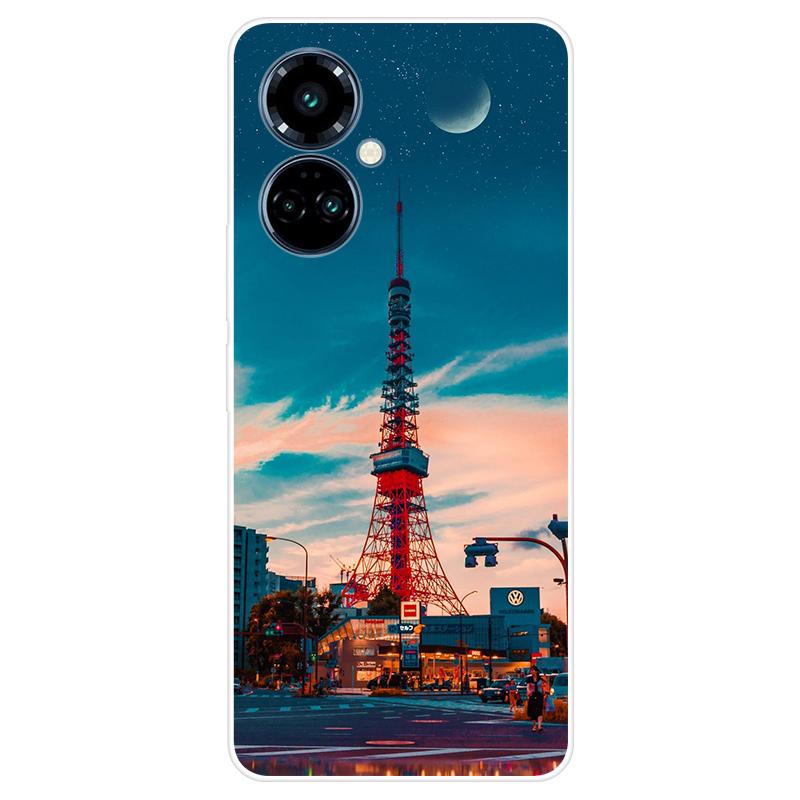 Для Tecno Spark 9 Pro Spark9 Pro чехол Мягкая силиконовая задняя крышка Чехол для телефона с рисунком из мультфильма Разнообразие