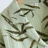 2025 Японский новый женский пижамный комплект весна/лето 100% хлопок креп тонкий зеленый Home Fury брюки с длинными рукавами комплект из двух предметов