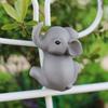 Cartoon Elephant Bonsai Pendant Cute Animal Statue  For Office Outdoor Plant Decor