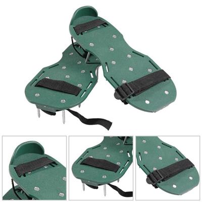 1 комплект обуви с шипами для травы, высокая твердость, устойчивый к ржавчине металл, универсальный аэратор для газона, комплект обуви для двора