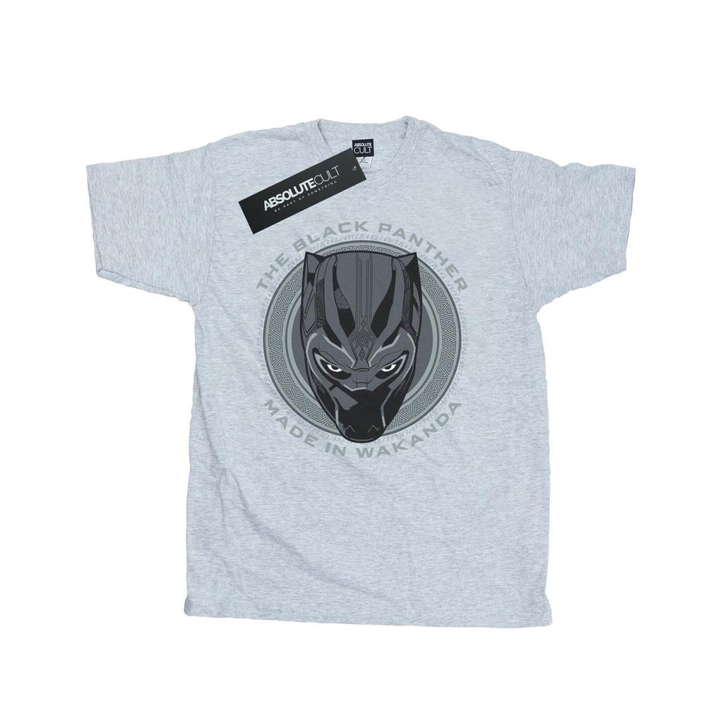 Black Panther Mens Made in Wakanda Cotton T-Shirt