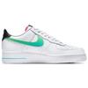 Nike Air Force 1 07 LV8 Белые аквамариновые мужские кроссовки Черные Green-Strike DJ5148-100