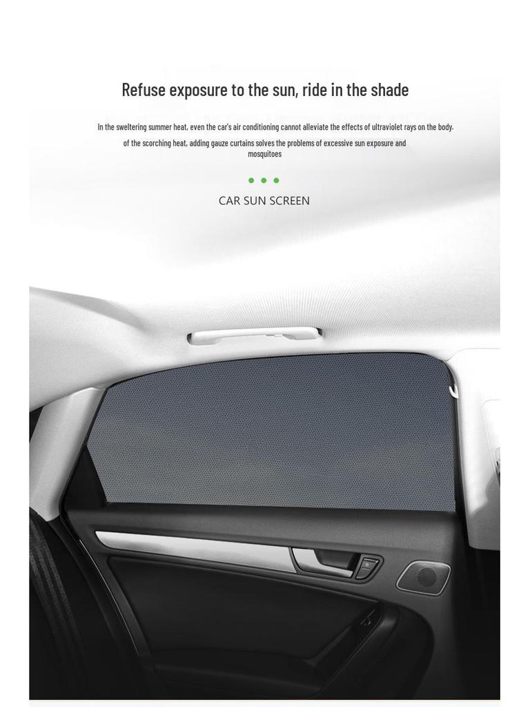 Car Sunshades for BYD F0, Yuan, Qin Pro, Song Pro, M6 Curtains