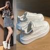 Guofeng Xiaobai обувь женская 2024 года новая популярная весенне-летняя обувь на платформе женская модная спортивная обувь для сноуборда Guochao