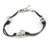 [J8651] - Black 'Skull' Creative Bracelet