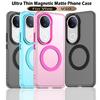 Magsafe Matte Phone Case For Vivo V50 5G Magnetic Wireless Charging For Vivo V50 Lite 5G Shockproof Back Cover