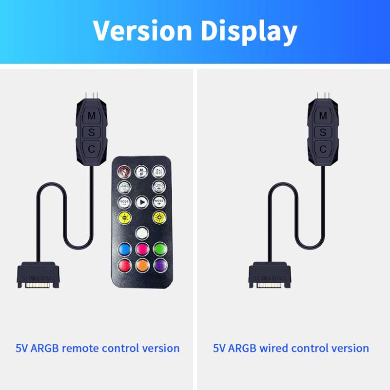 ARGB контроллер 5V 3Pin интерфейс SATA удлинительный кабель контроллер подсветки адаптер для ПК вентилятор кулер для процессора вентилятор светодиодная лента радиатор