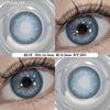 FUNSACHY Color Contacts 1Pair Natural Brown Корейские большие контактные линзы для глаз Красота серые зрачки цветные мягкие линзы ежегодно