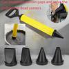 Applicator Caulking Gun With 4 Nozzles Hand Tools Grouting Gun Cement Lime Pump Grouting Mortar Sprayer Grout Filling Tools