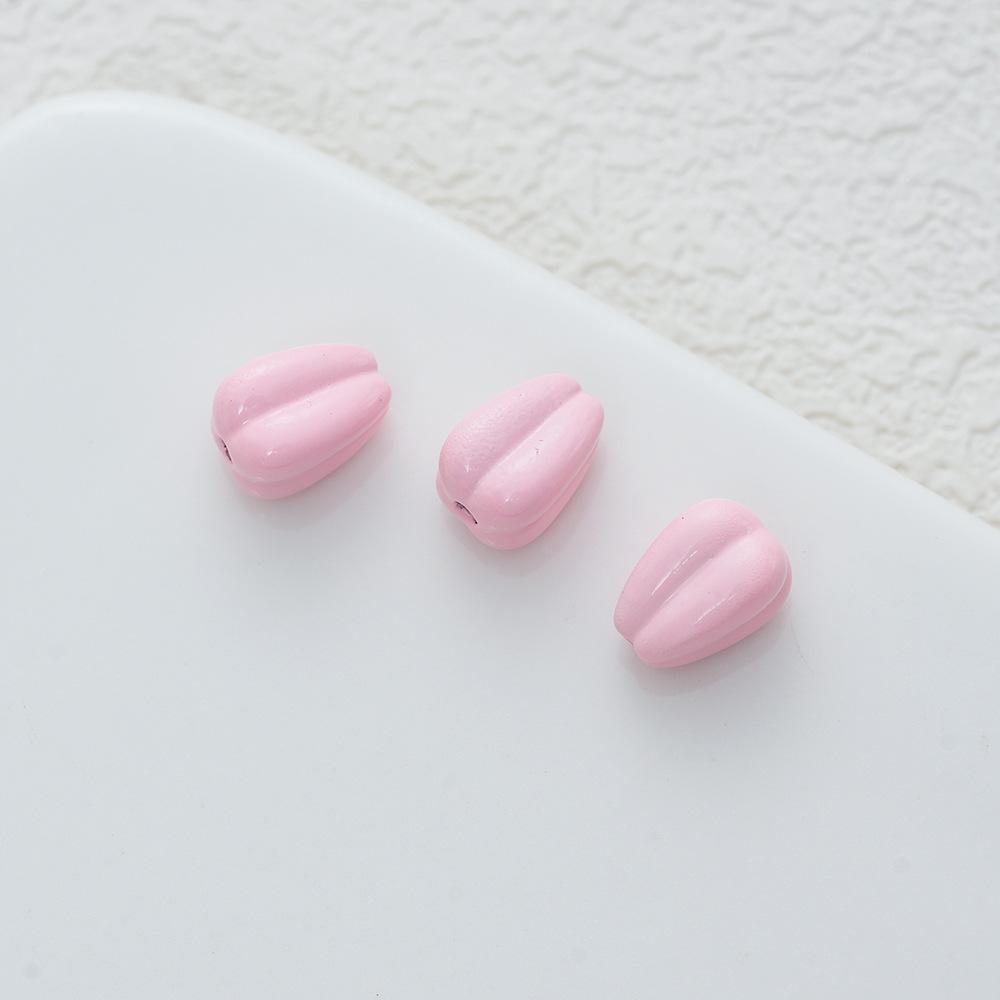 Цвет сплава Бутон Сделай сам Аксессуары Ручная работа Ювелирные изделия Разделитель бусин в виде цветка тюльпана Материал для бисерного ожерелья Цепочка для мобильного телефона