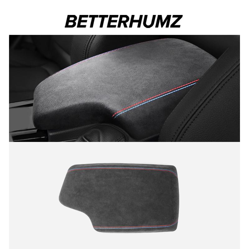 Made of Alcantara For BMW F30 F32 2013- Series 3 Center Console Wrap Armrest Box Panel Cover Trim Car Interior Accessories