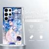 Чехол для телефона Samsung S26 S25 S24 S23 S22 S21 Plus Ultra Note20 Гальванизированное стекло Чехол для телефона Wuthering Waves IUNO
