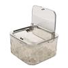 Hair Accessory Storage Box Desktop Girl Hair Clip Hair Ring Hair Clip Rubber Band Transparent Acrylic Sorting Box Storage Basket