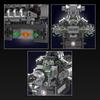 Mould King 10206 The Motorized SuperCar V8 Engine Building Block Assembly Technical Car Engine Brick Set Kids Christmas Gift