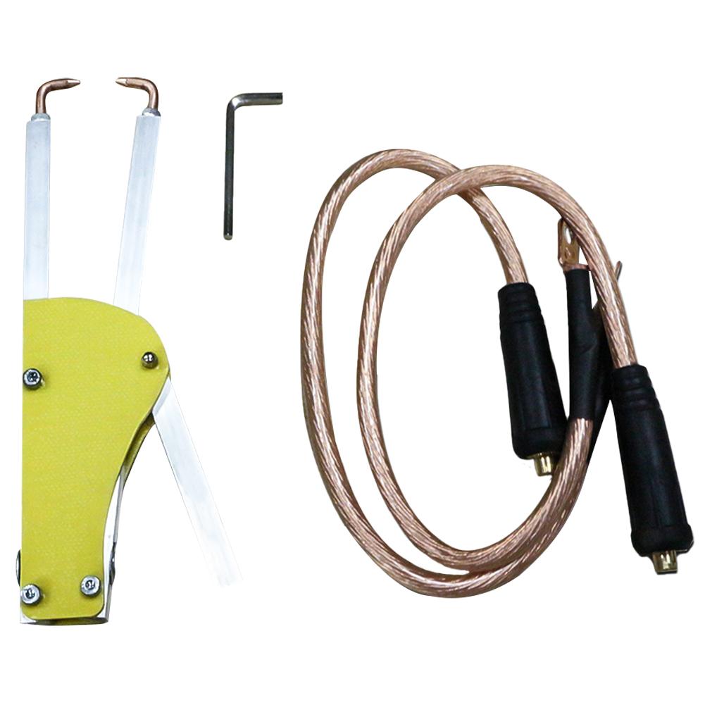 Ручка для точечной сварки, плоскогубцы, гаечный ключ, набор проводов, регулируемое давление, щипцы для стыковой пайки эпоксидных плат, ручка для точечной сварки 18650