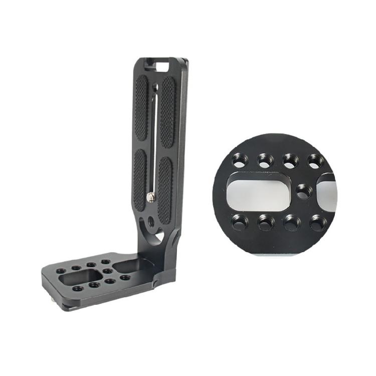 Lightweight Vertical Camera Mounting Bracket Secure Anti Slip Design L Shape Board Universal DSLR Compatibility
