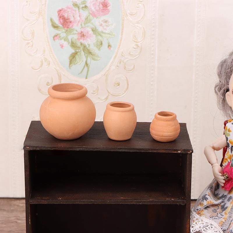 1 шт. кукольный домик мини-украшение имитация глины мини-банка ностальгическая еда игровая кухня