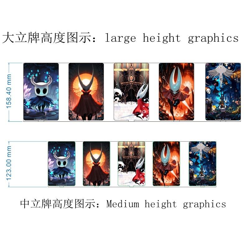 Hollow Knight Silksong Party Favors Hollow-Knight Table Accessories Silksong Table Display Stand Decorations Fun Gifts