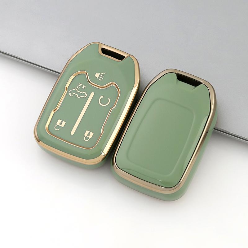 Для GMC Sierra Acadia Terrain 2019 2020 Silverado 1500 LT 2019 Sierra AT4 GMC Sierra 5 кнопок TPU чехол для дистанционного ключа автомобиля