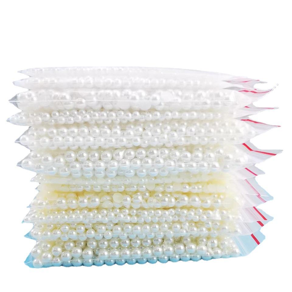 Multi-functional Mermaid Pearl Stickers for Nail Art, Bridal Makeup, and Slime Crafting.