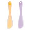 1pc Cream Baking Scraper Non-stick Silicone Spatula Kitchen Pastry Blenders Salad Cake Mixer Butter Batter Pies Cooking Tools