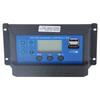 Solar Charge Controller LCD Automatic Identification with 5V Smart 2 USB Port 20A 12V 24V