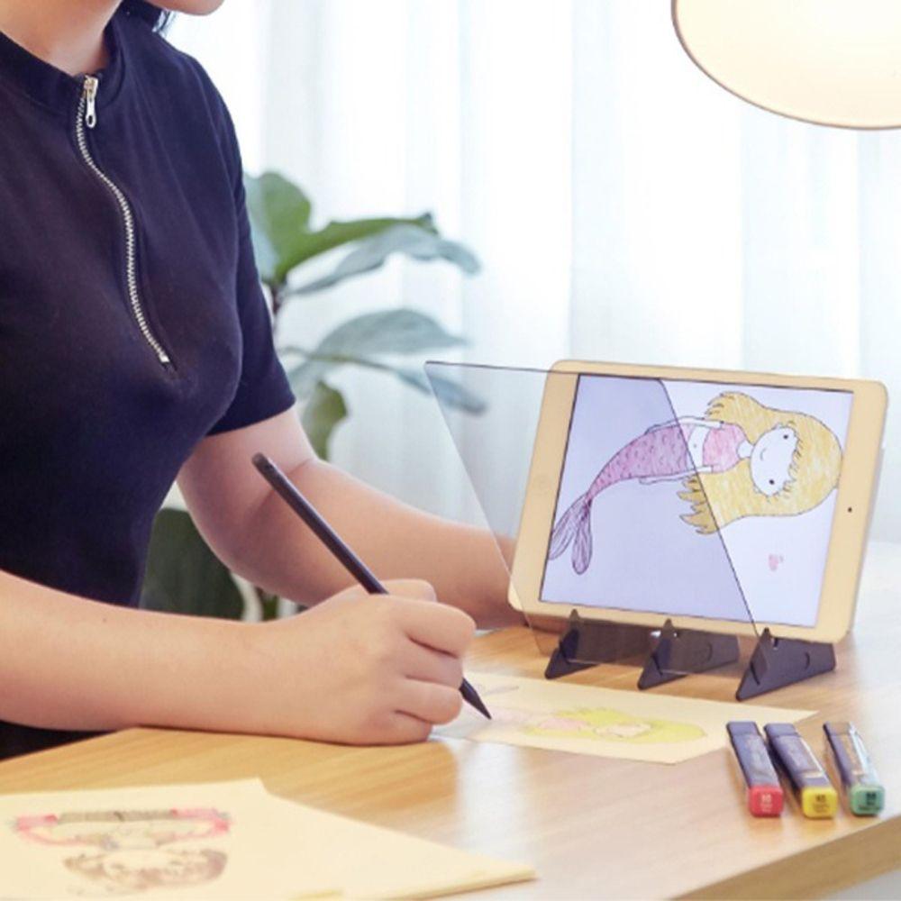 Mirror Plate Plotter Dimming Bracket Optical Image Drawing Painting Stand Sketch Drawing Board