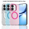 Магнитная Беспроводная Зарядка Для Redmi Poco X8 X7 X6 M7 Pro Max Note 15 14 13 Pro Plus Чехол Конфетные Цвета Прозрачный Чехол
