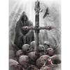 Full 5D Diy Diamond PaintingGrim Reaper Skull Diamond Embroidery Full Lay Cross Stitch Home Decor Handmade Gift