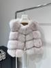 Autumn and winter fox fur vest women's short young fashion and thin temperament socialite style vest jacket women
