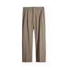 Мужские брюки HAUT TON прямого кроя из смесовой льняной ткани, Business Casual