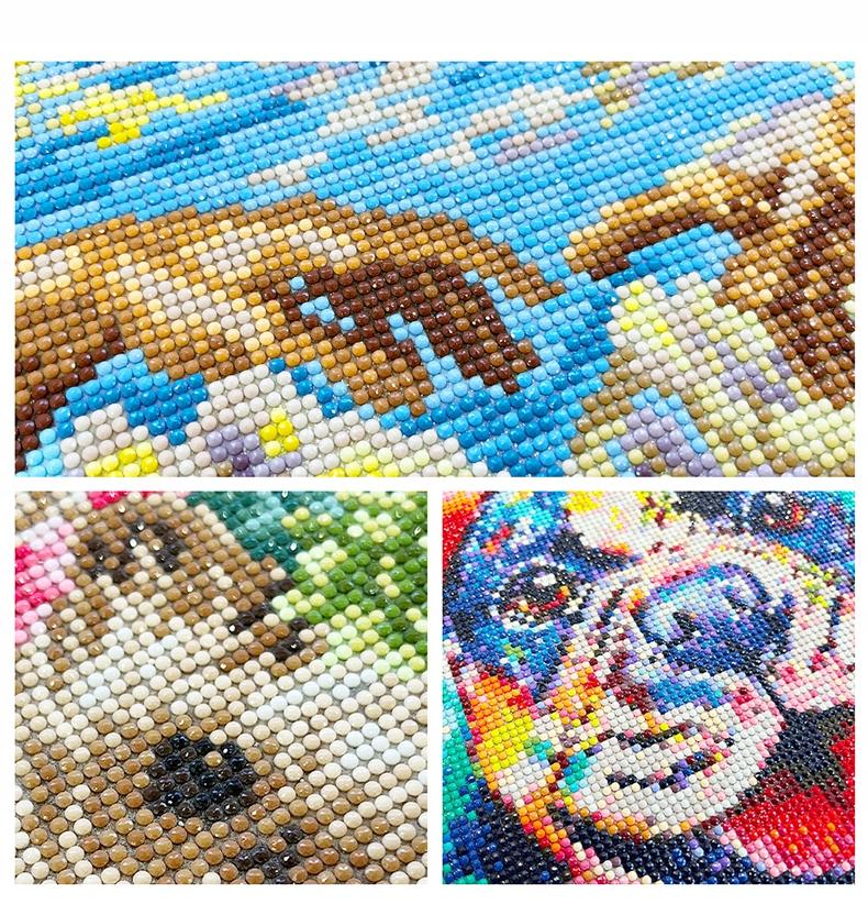 Large 5D Diamond Embroidery Mosaic Picture Set D51