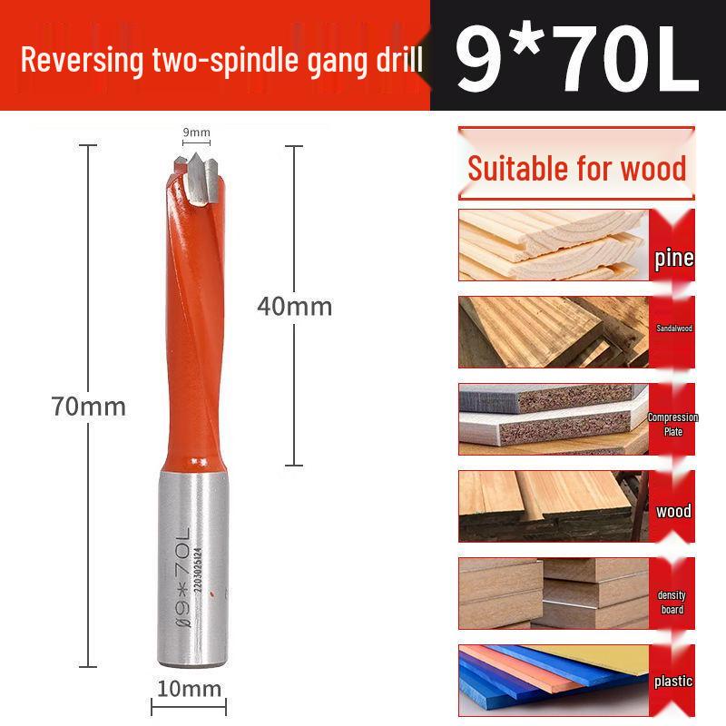 12 мм Фрезерная фреза для сверления боковых отверстий по дереву, пробойник для отверстий