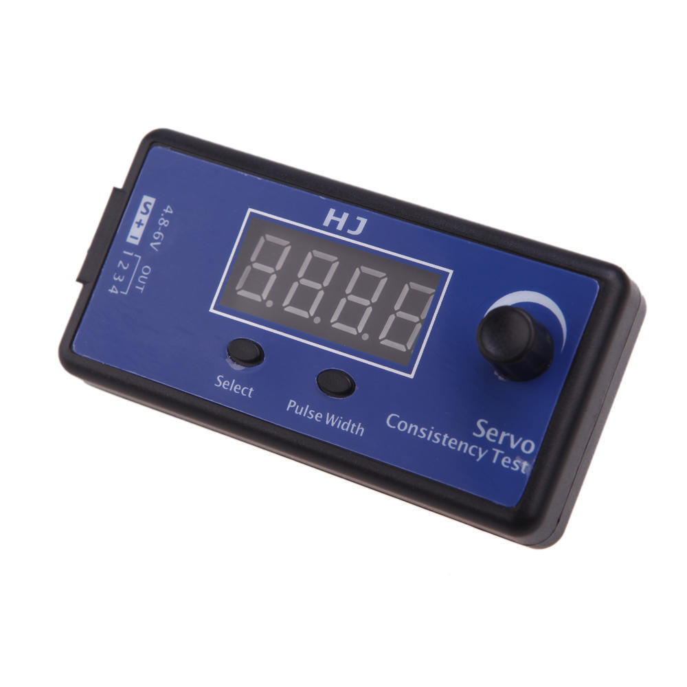 HJ Digital Servo Tester ESC Consistency Tester for RC Helicopter Airplane Car(Servo Tester,ESC Consistency Tester,RC