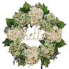 Background Decor Hydrangea Wreath Front Door Hello