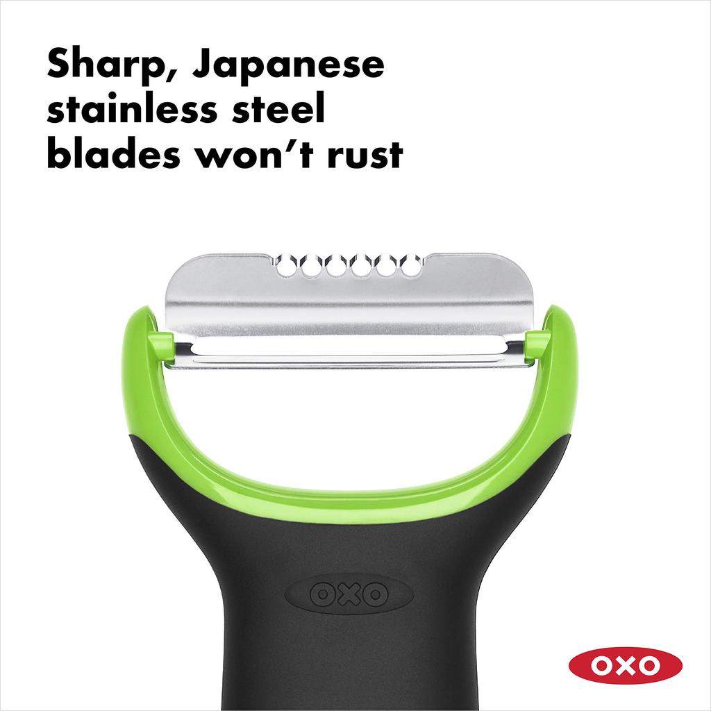 OXO Peeler Citrus Peeler Mini Stainless Steel Can Also Be Used As a Zester
