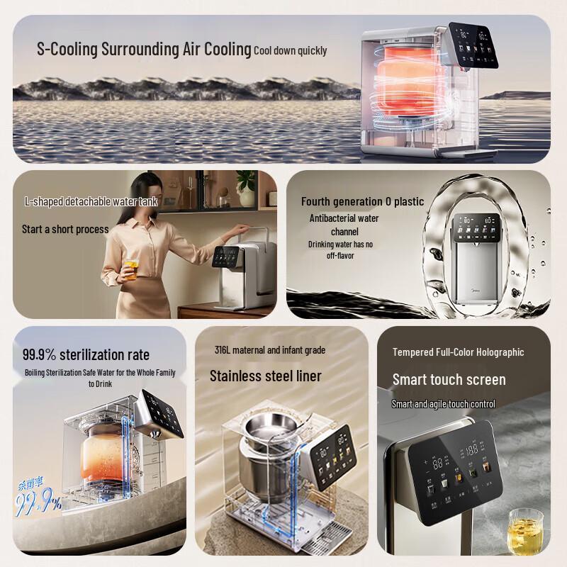 Midea Little Magic Cube Pro Electric Water Dispenser CN plug (adapter included)