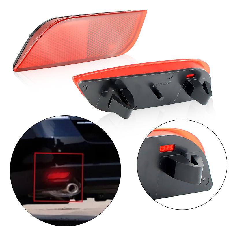 2pcs Tail Brake Light Cover For Subaru Impreza WRX Crosstrek LEVORG Exiga Legacy XV Crossover Rear Bumper Light Shells No Bulbs