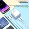 Сверхбыстрое зарядное устройство PD30W для устройств Apple и Huawei