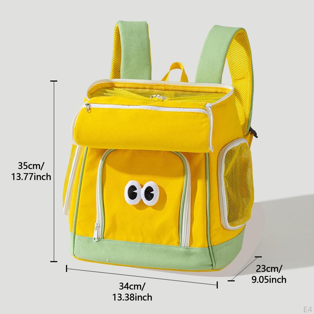 Рюкзак-переноска для кошек, дышащая сумка для домашних животных для маленьких и средних собак, кошек, боковое окно для транспортировки