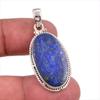 Подвеска из натурального лазурита из стерлингового серебра 925 пробы 1,50 дюйма P2O85