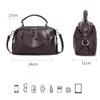 Сумка-тоут из коровьей кожи Niche Tote с верхним слоем и сумкой через плечо в стиле ретро Commuter