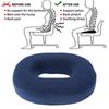 Anti Hemorrhoids Seat Cushion Multifunction Breathable Donut Ring Cushion     Posture Correction Decompression Pad Office Supply