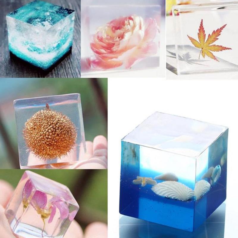 1 шт., силиконовая форма для свечей в форме куба, квадратная форма для поделок из гипса